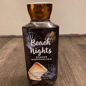 bath and body works beach nights shower gel